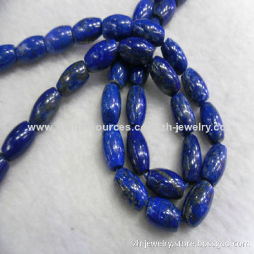 Lapis Lazuli Drum & Barrel Beads, Lapis Lazuli Beads, Welcome ODM and OEM Order